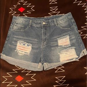 XL American Flag Shorts